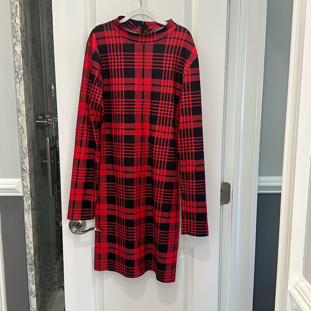 Plaid dress